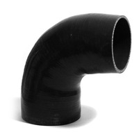 90degree Black Silicone Reducer 89mm X 95mm