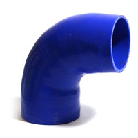 90degree Blue Silicone Reducer 89mm X 95mm