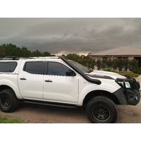 Sinister Stainless Snorkel to suit Nissan Navara NP300 8/15-11/20 -  Premium W/Bottle
