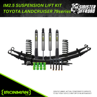 Ironman 4x4 IM2.5 Suspension 2" Lift Kit to suit Toyota Landcruiser 79 Series