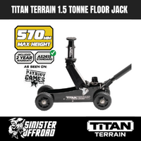 Titan Terrain 1.5 Tonne Hydraulic Floor Jack