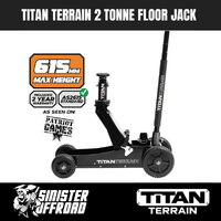 Titan Terrain 2 Tonne Hydraulic Floor Jack