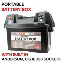 12 Volt Direct Premium Battery Box